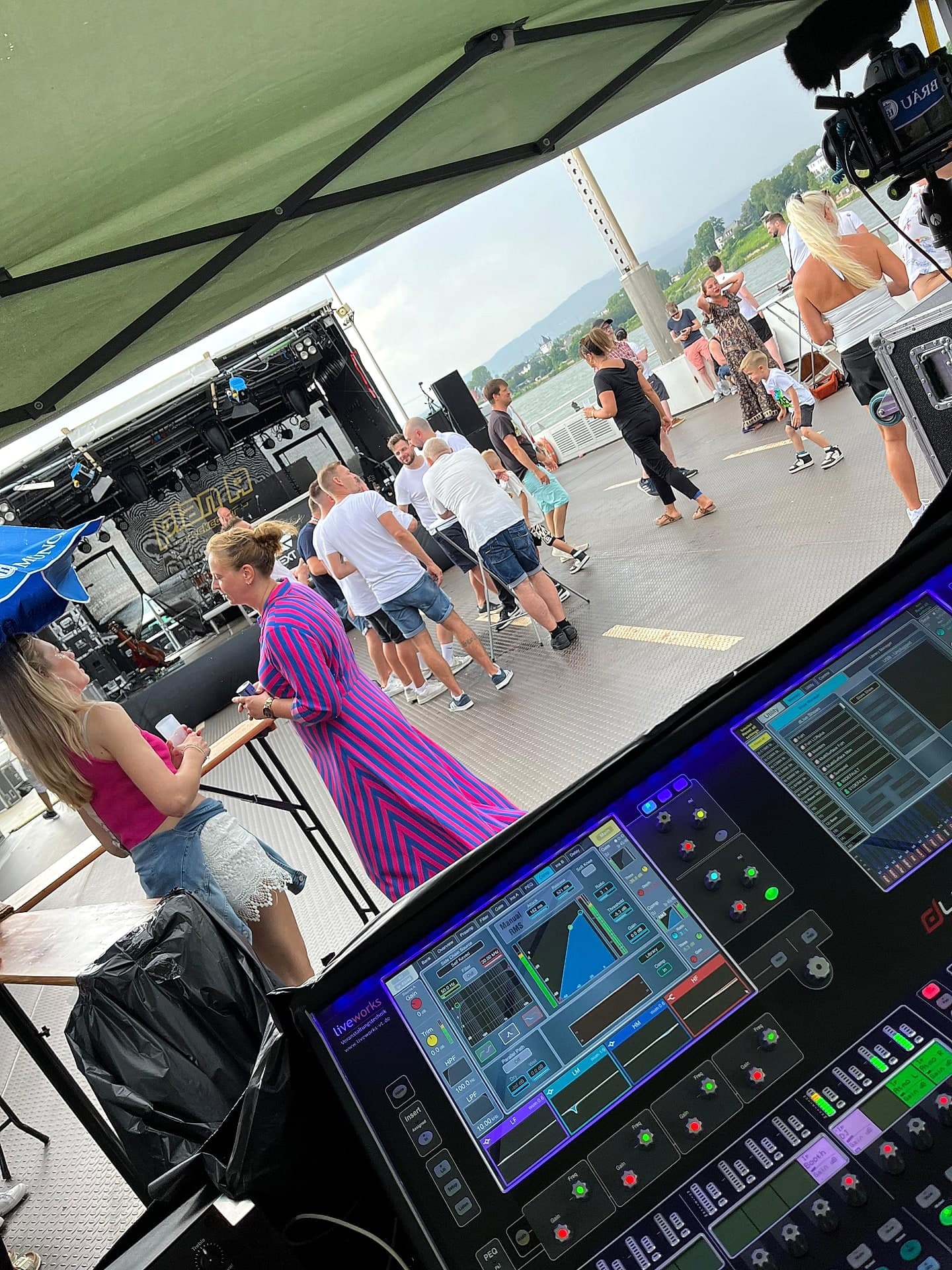 Open-Air Festival FoH-Betreuung